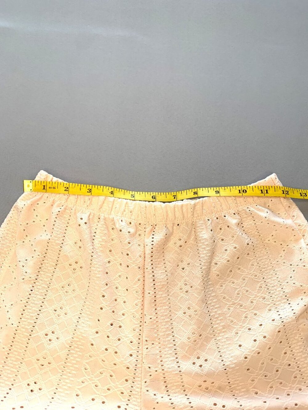 Never Worn Peach Women Pajamas Shorts Sleeves Top/Shorts Ruffles Size S - Picture 6 of 11